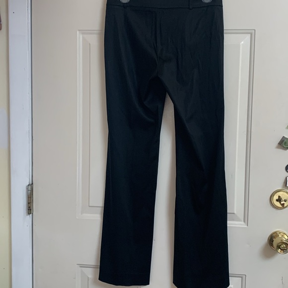 Esprit women size 4 black satin look pants with stretch - Picture 11 of 12